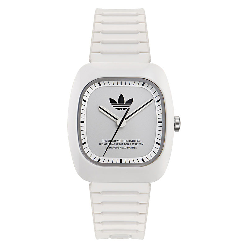 Adidas Originals Retro Wave Two Unisex White Watch